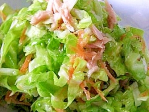 無駄なく作る ツナコールスロー